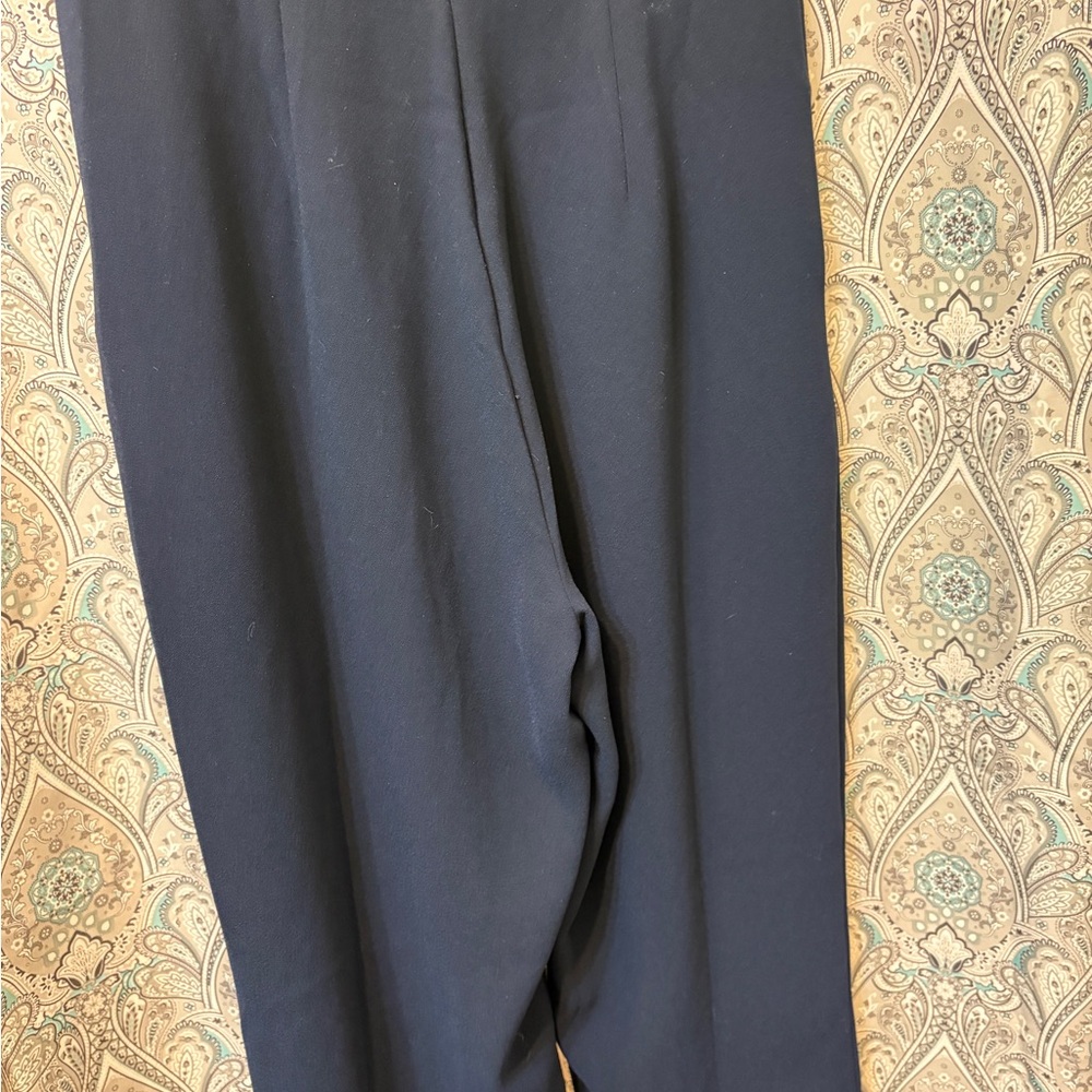 Elegant Blue Sleeveless pantsuit - Picture 7 of 7